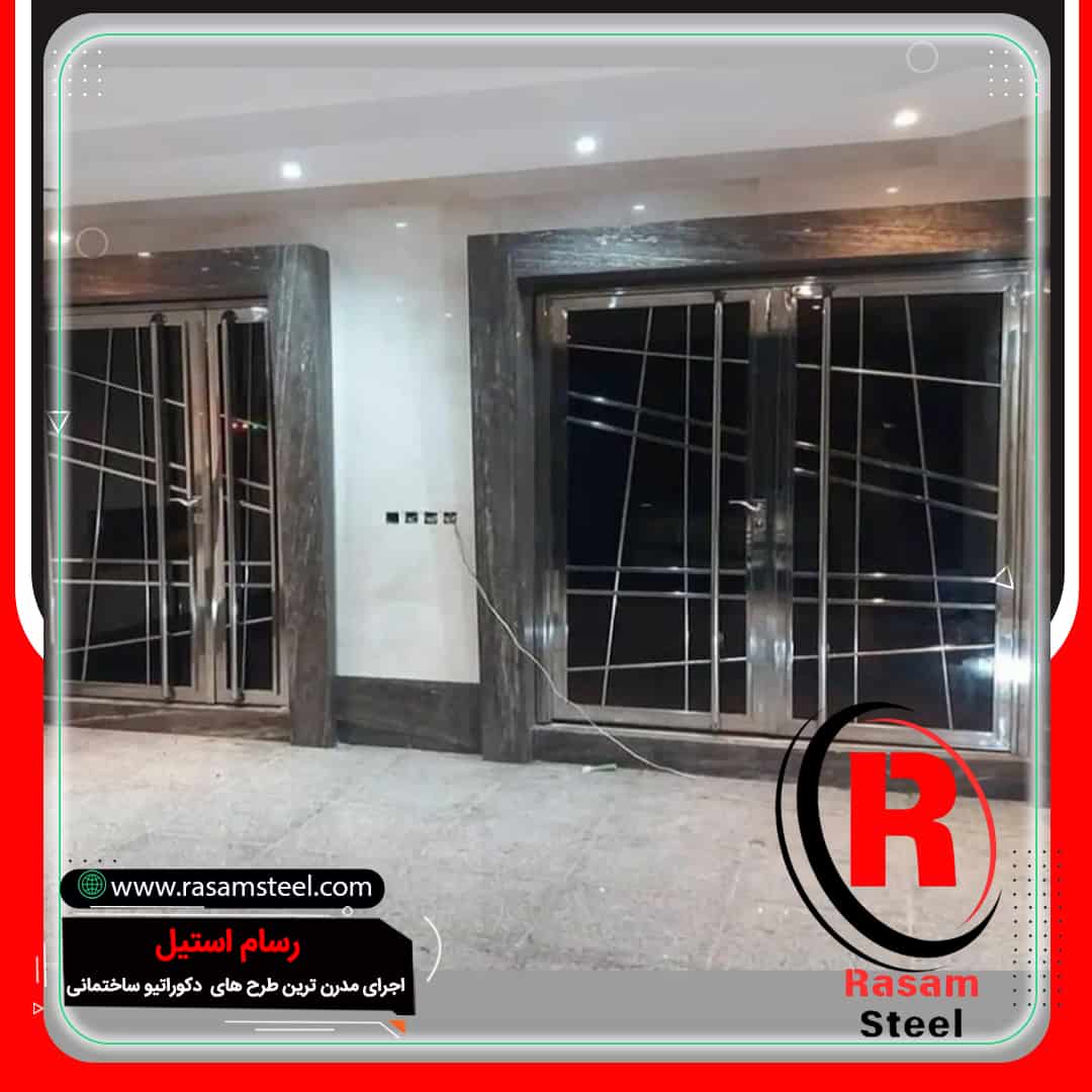 ساخت درب ضد سرقت استیل رسام
