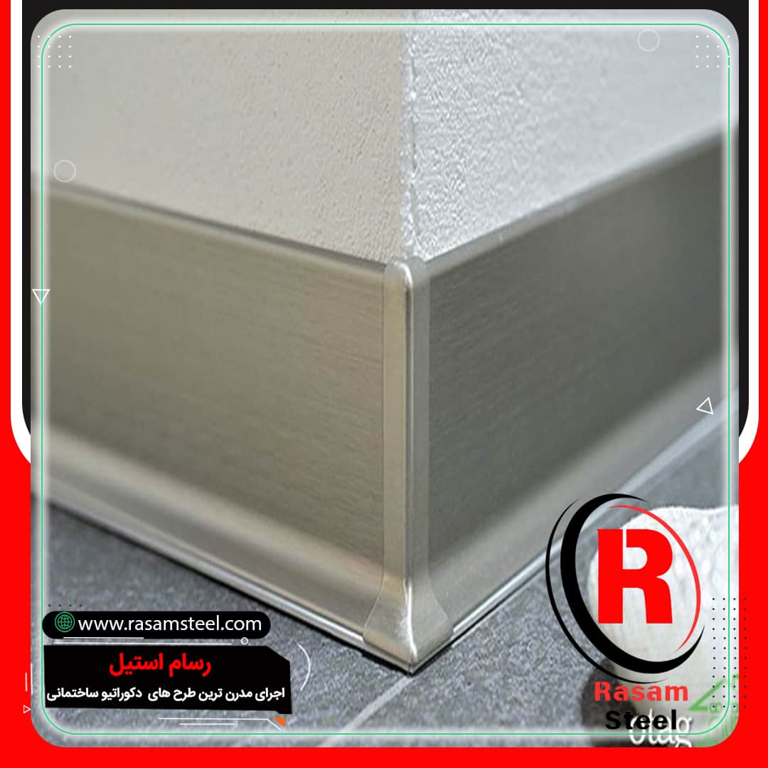 قیمت اجرای قرنیز استیل خشدار