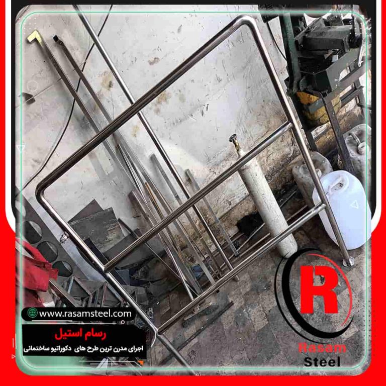 پروژه ساخت دکوراتیو استیل ویترین