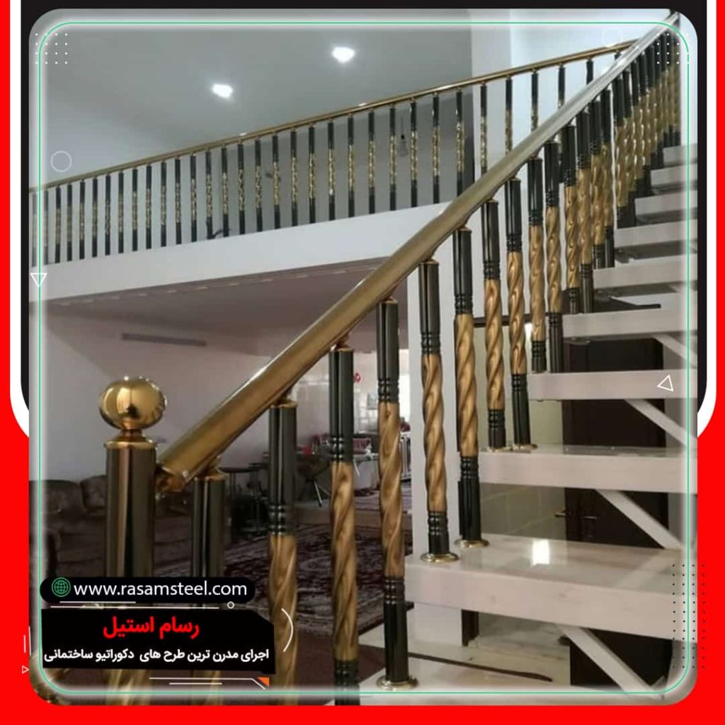 پروژه ساخت نرده استیل پیچی