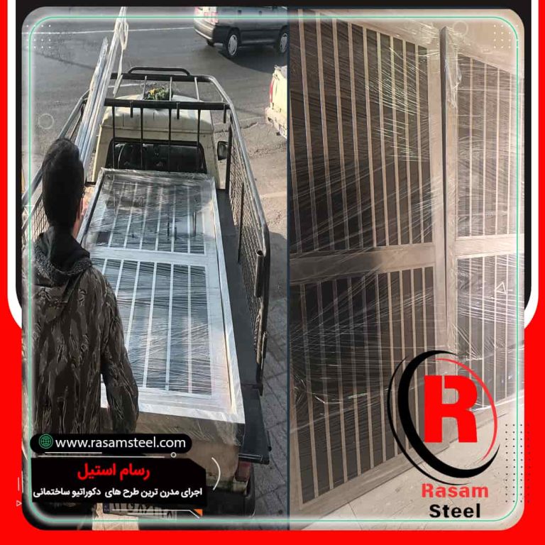 10- درب استیل ورودی مغازه 2 10- درب استیل ورودی مغازه درب استیل ورودی پروژه ساخت درب استیل مغازه
