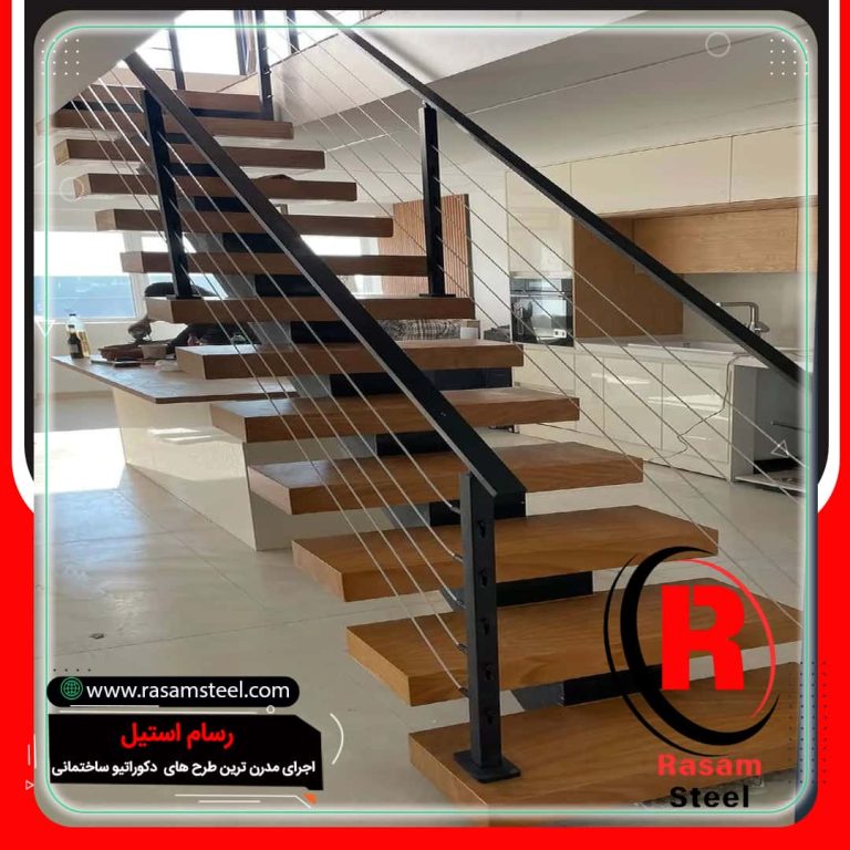 21- پروژه اجرای راه پله اکسپوز - نرده کابلی سیم بکسلی 4 21- پروژه اجرای راه پله اکسپوز - نرده کابلی سیم بکسلی نرده کابلی پروژه ساخت راه پله اکسپوز تک محور