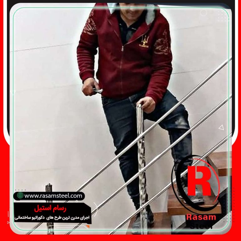 پروژه ساخت راه پله تک محور وسط