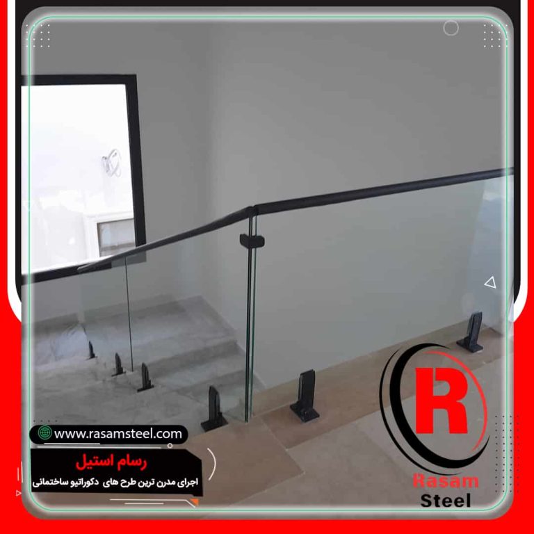 پروژه ساخت نرده شیشه ای ویلایی