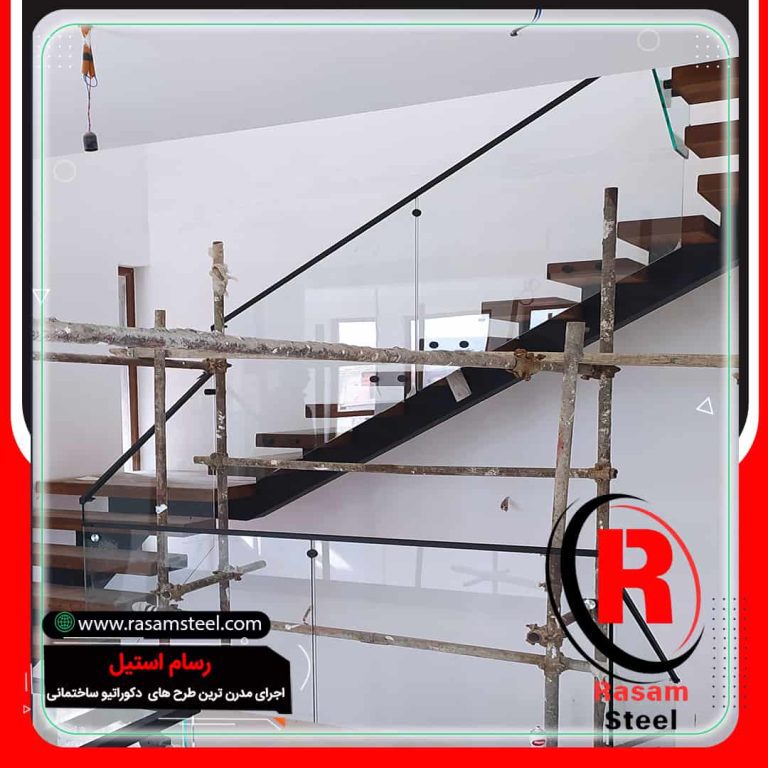 پروژه ساخت راه پله تک محور فلزی