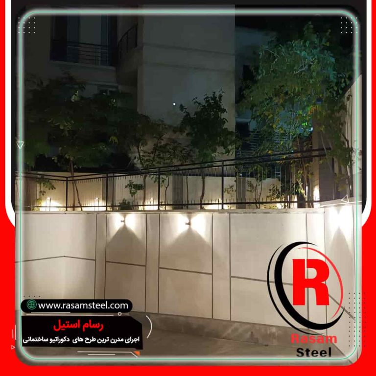 پروژه ساخت نرده کابلی مجتمع