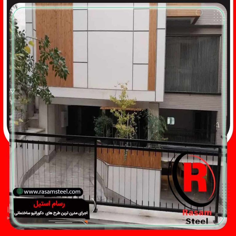 پروژه ساخت نرده کابلی مجتمع