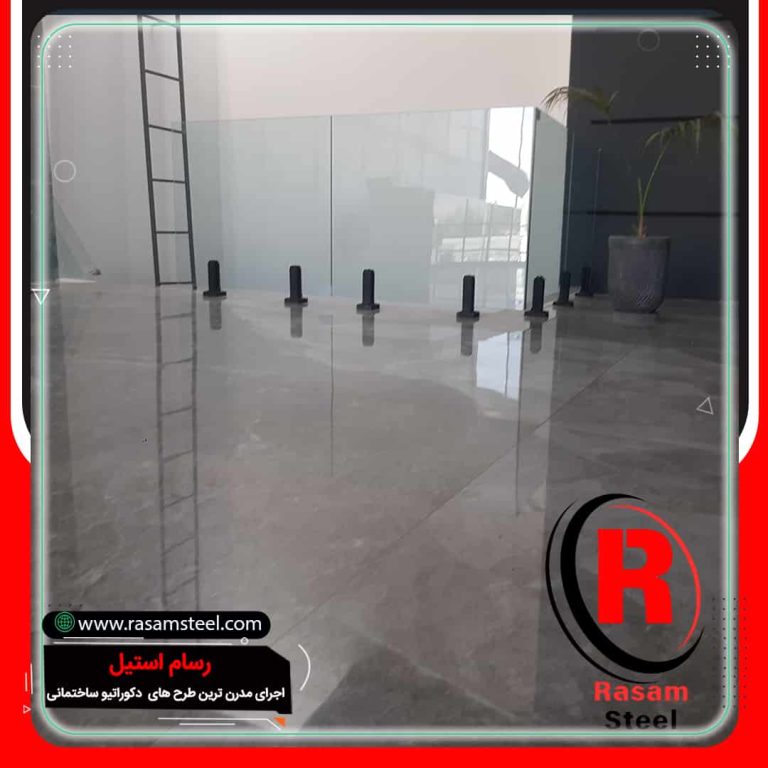 پروژه ساخت نرده شیشه ای اسپیگات