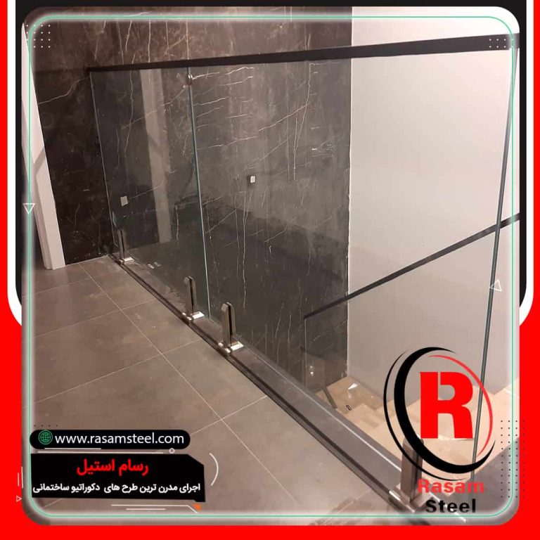 پروژه ساخت نرده شیشه ای اسپیگات