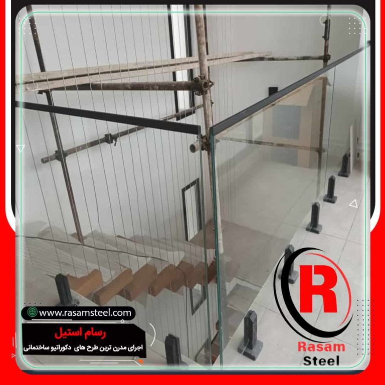 پروژه ساخت نرده شیشه ای اسپیگات