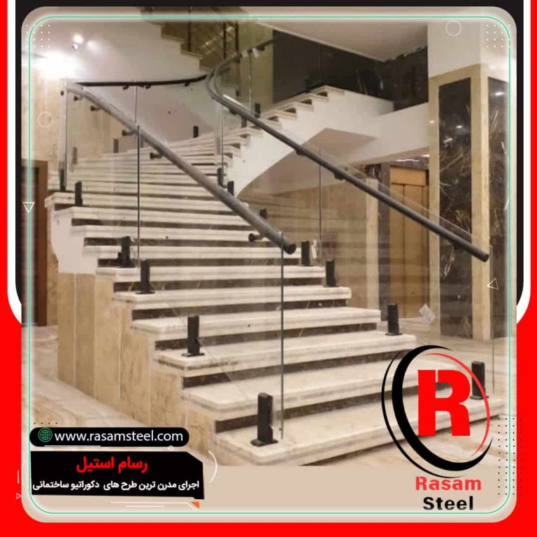 پروژه ساخت نرده شیشه ای اسپیگات