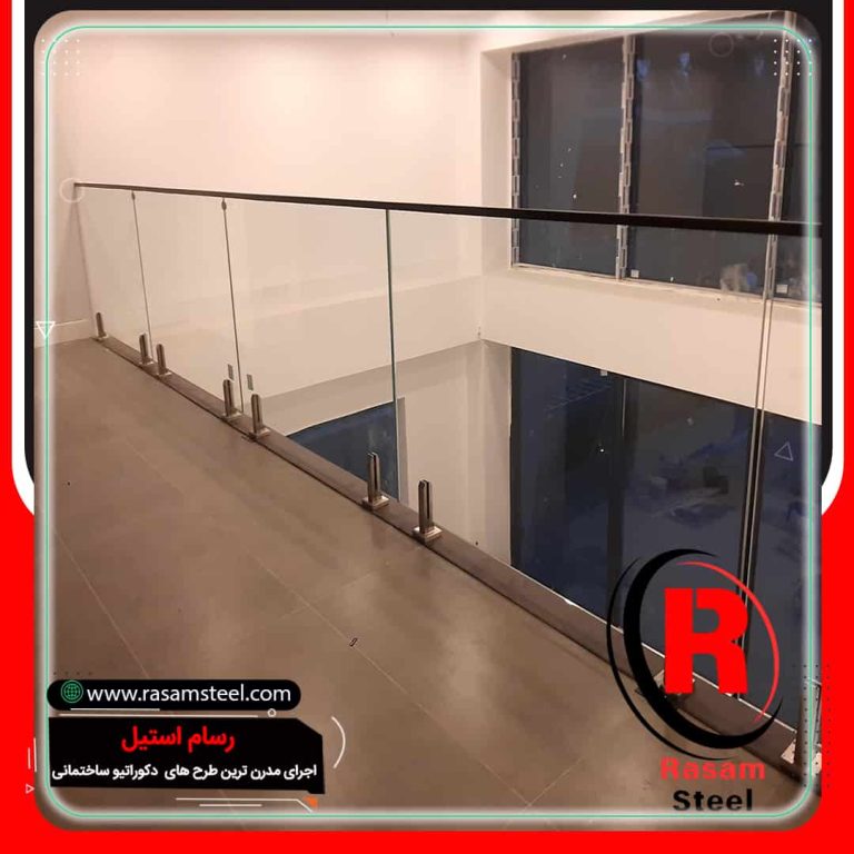 پروژه ساخت نرده شیشه ای اسپیگات