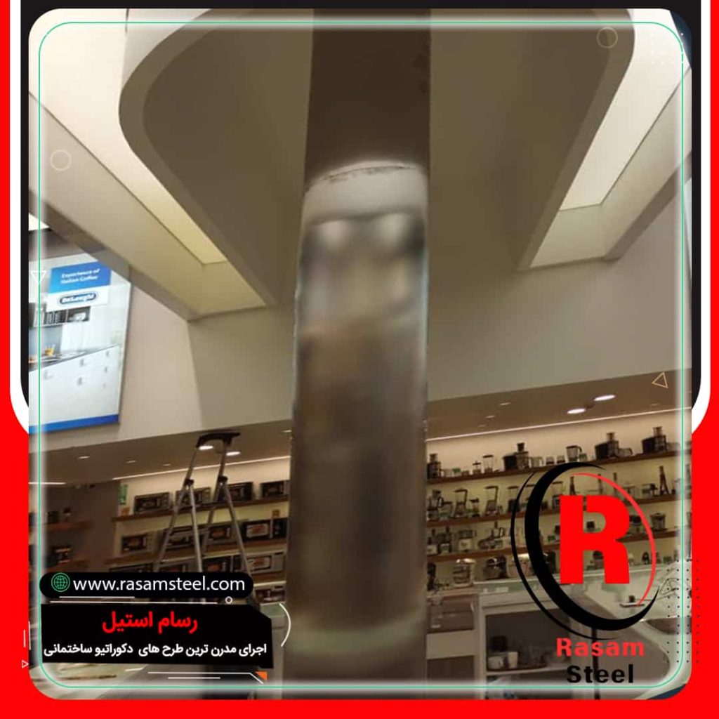 پروژه ساخت پوشش استیل ستون