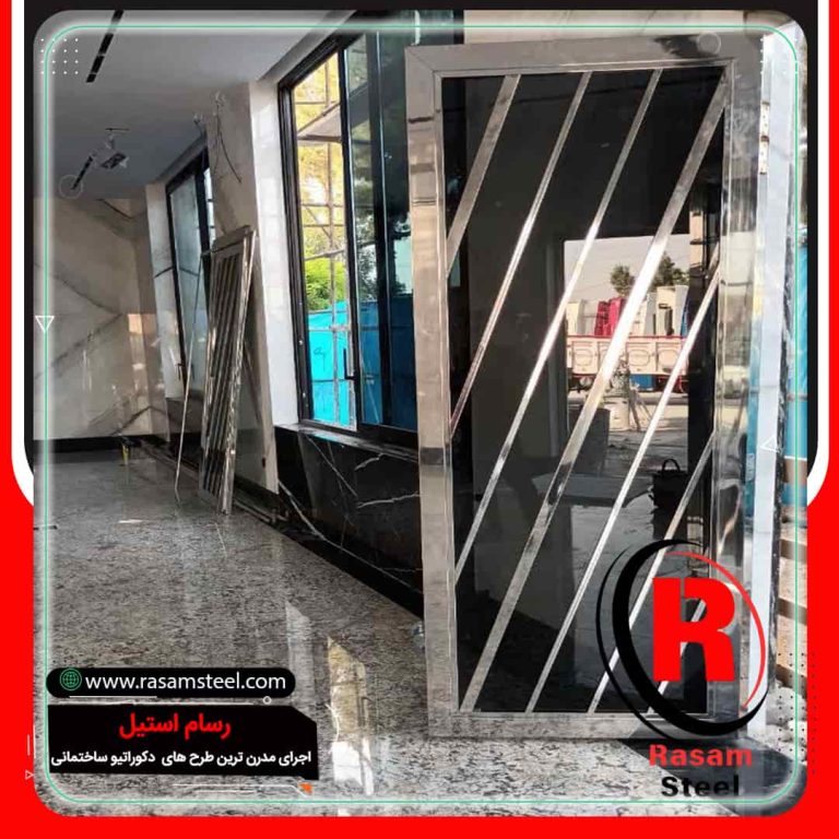 پروژه ساخت درب استیل دولنگه