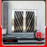 30- پروژه اجرای مجتمع اداری کامیونداران اسلامشهر – نصب درب استیل