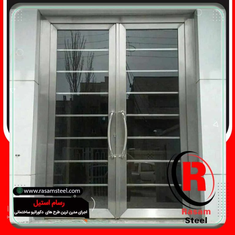 قیمت درب استیل مغازه