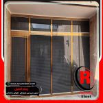 اجرای درب استیل و شیشه مغازه مشهد