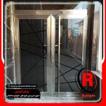 درب استیل ورودی دولنگه