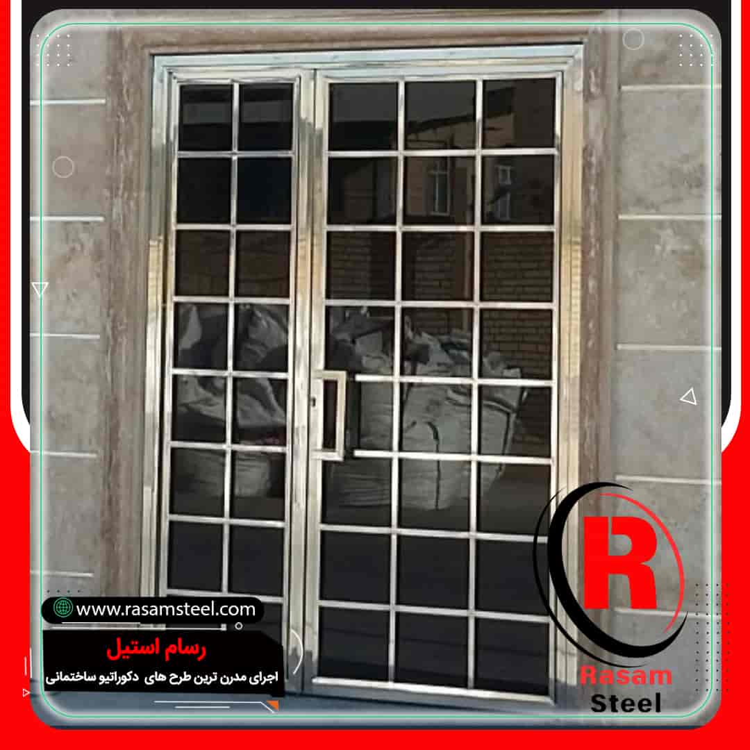 درب استیل ورودی ویلا قیمت
