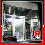 خرید و قیمت درب استیل ورودی مغازه و فروشگاه