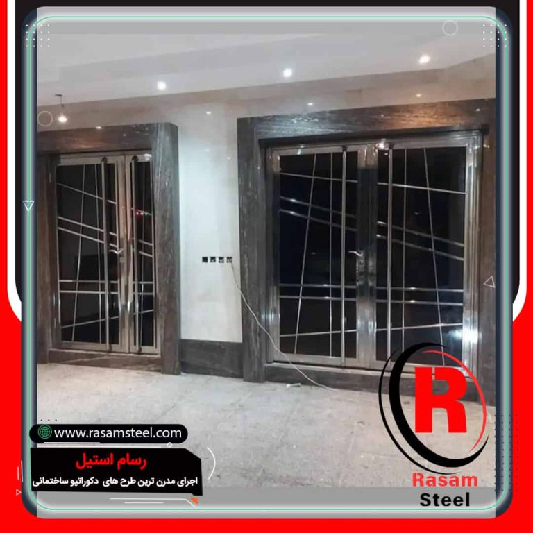 قیمت ساخت درب استیل ویلایی