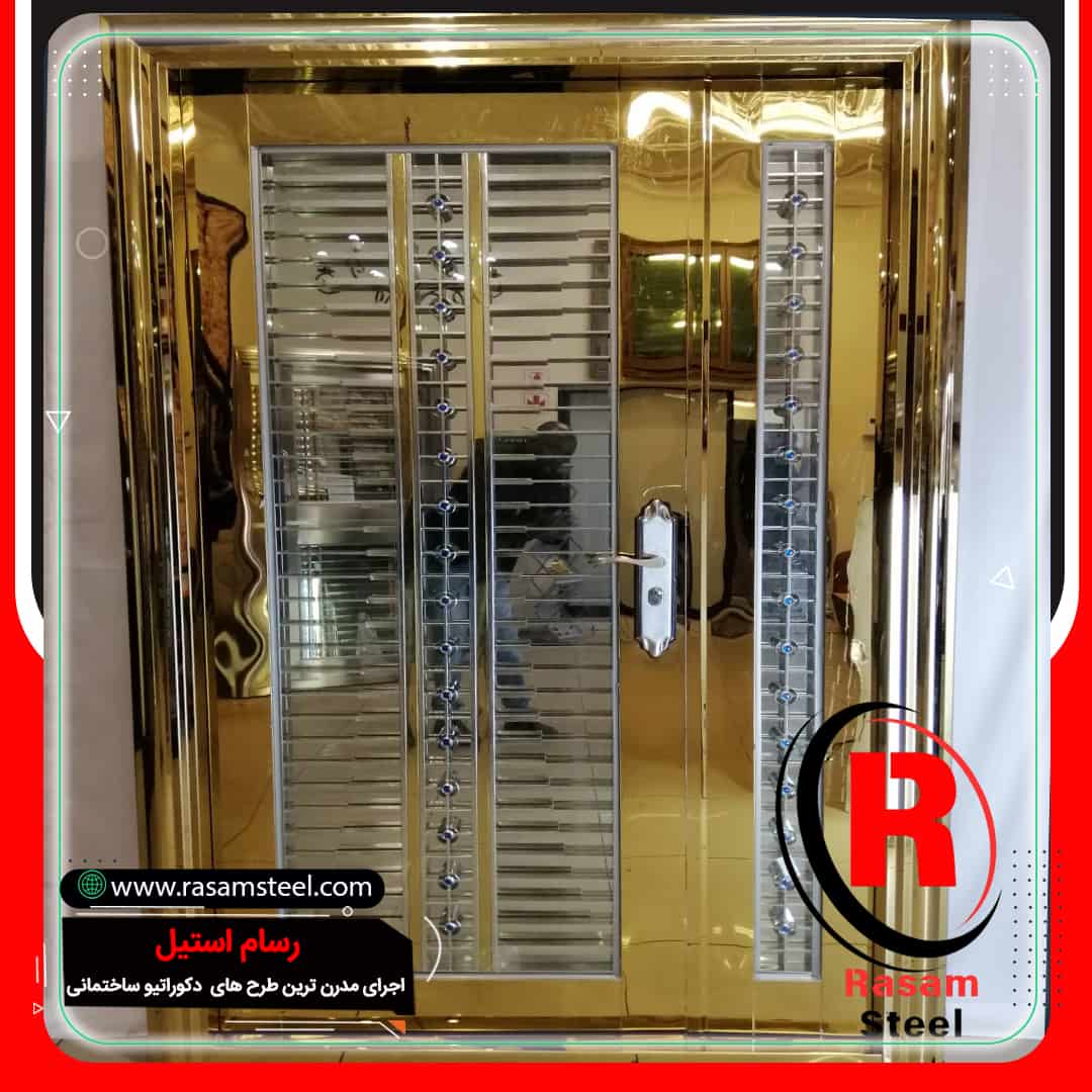 درب استیل ضد سرقت طلافروشی