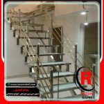 اجرای راه پله استیل دوبلکس