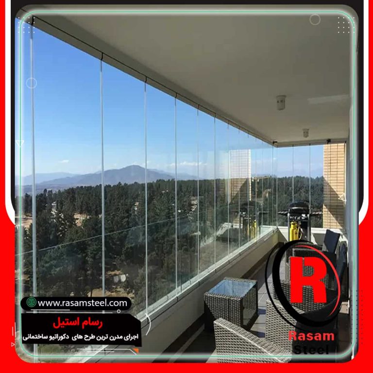 ساخت و تولید شیشه بالکنی