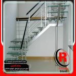 نرده استیل مفصلی 5 نرده استیل مفصلی 5 قیمت پله استیل - 40 مدل جدید پله استیل پله اجرای پله استیل قیمت پله استیل