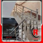 قیمت اجرای نرده استیل جوشی راه پله