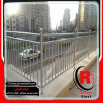 اجرای نرده استیل حصاری مغازه