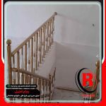 قیمت ساخت نرده استیل طلایی حصاری