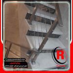 قیمت نرده استیل کابلی اره پله