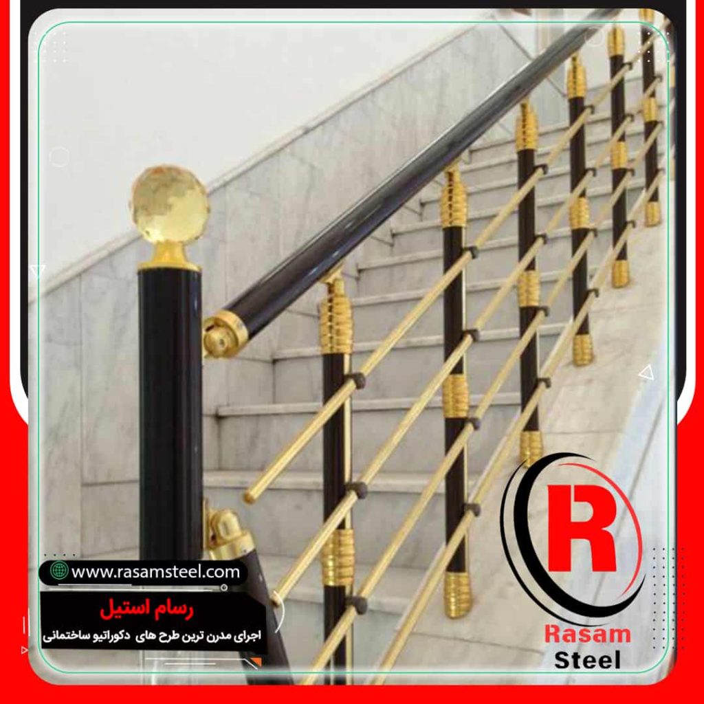 جدیدترین مدل های نرده استیل &ndash; قیمت نرده استیل راه پله