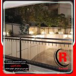 نرده استیل کابلی شیک تهران