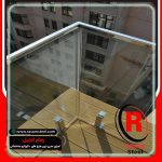 نرده شیشه ای بالکن قیمت