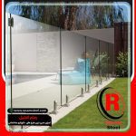 اجرای نرده شیشه ای اسپیگات تراس