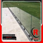 نرده شیشه ای تراس