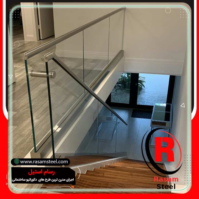 نرده شیشه ای اکسپوز