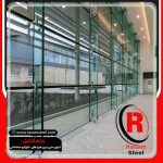 اجرای نرده شیشه ای قین گلس