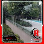 ساخت جان پناه شیشه ای فیکس پوینت