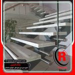 اجرای نرده شیشه ای فیکس پوینت