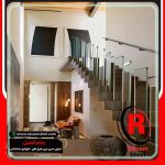 نرده شیشه ای مدرن قیمت