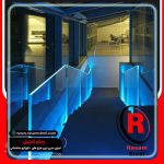 قیمت هر متر نرده شیشه ای راه پله تهران