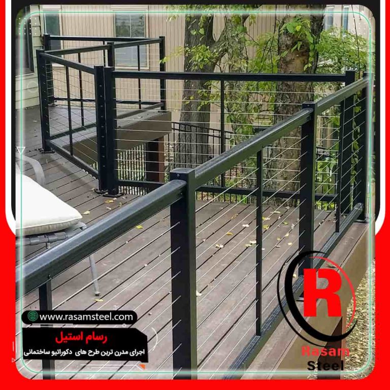 قیمت نرده کابلی راه پله