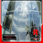 اجرای نمای شیشه ای اسپایدر تهران
