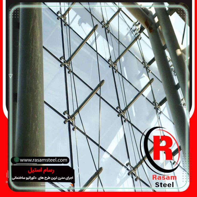 اتصالات نمای شیشه اسپایدر