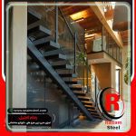 قیمت راه پله اکسپوز فلزی مدرن مشهد