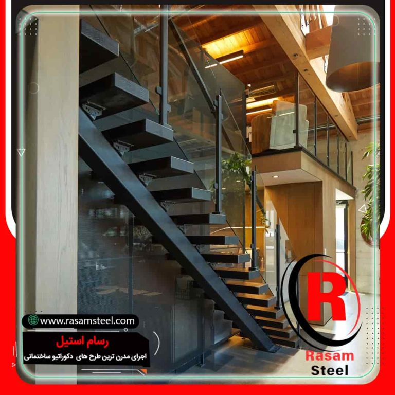 قیمت راه پله اکسپوز فلزی مدرن مشهد