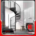قیمت ساخت راه پله دوبلکس مارپیچ استیل